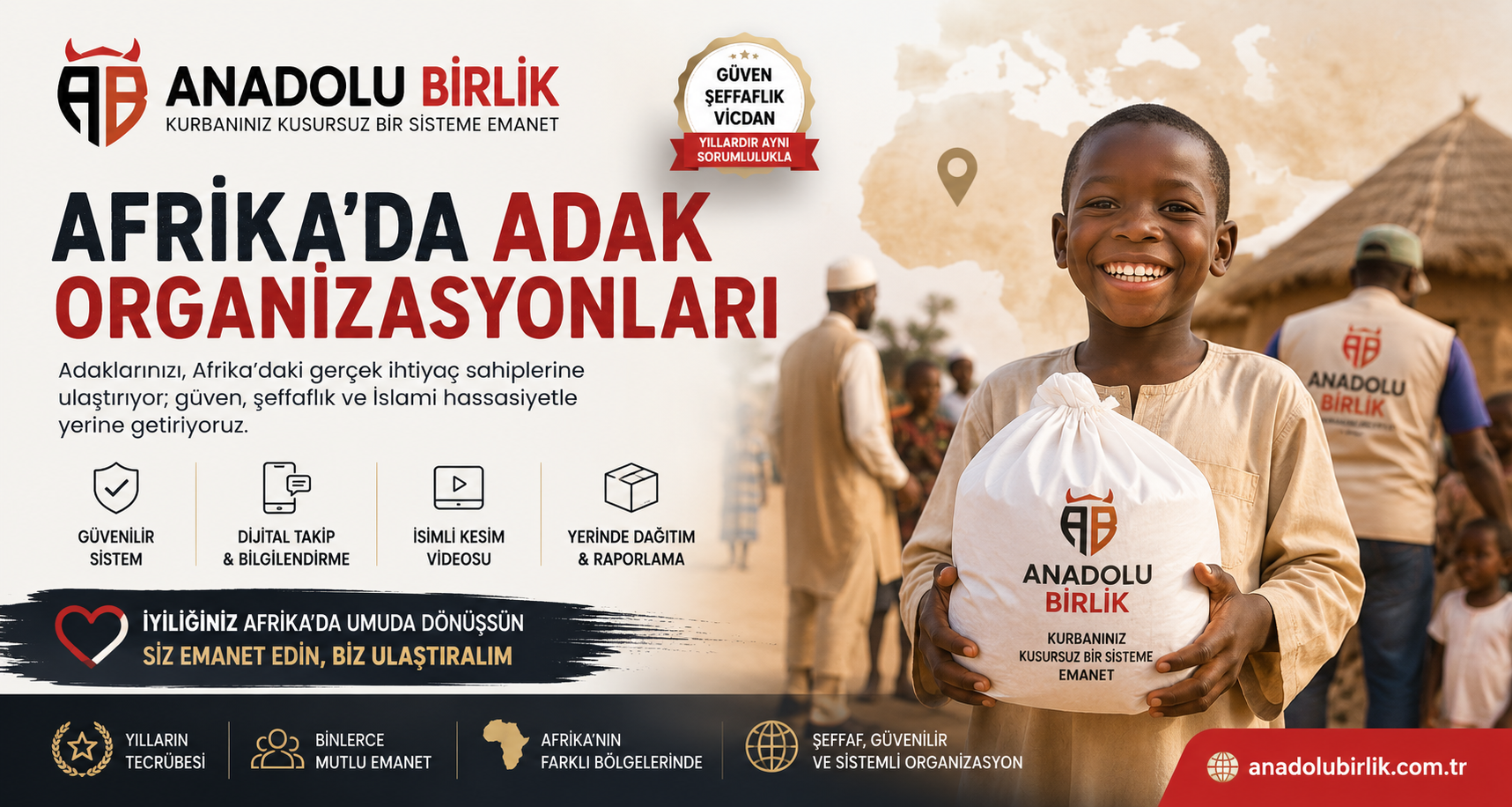 Türkiye’de Afrika Adak Organizasyonu Yapan Öne Çıkan Kurumlar | Anadolu Birlik