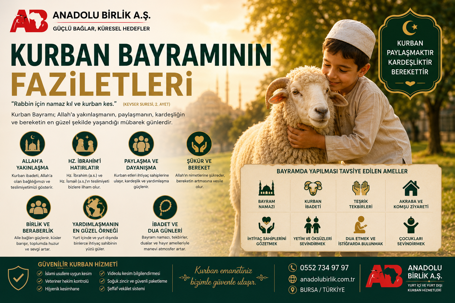 Kurban Bayramının Faziletleri Nelerdir? Kurban Bayramının Önemi ve Hikmetleri