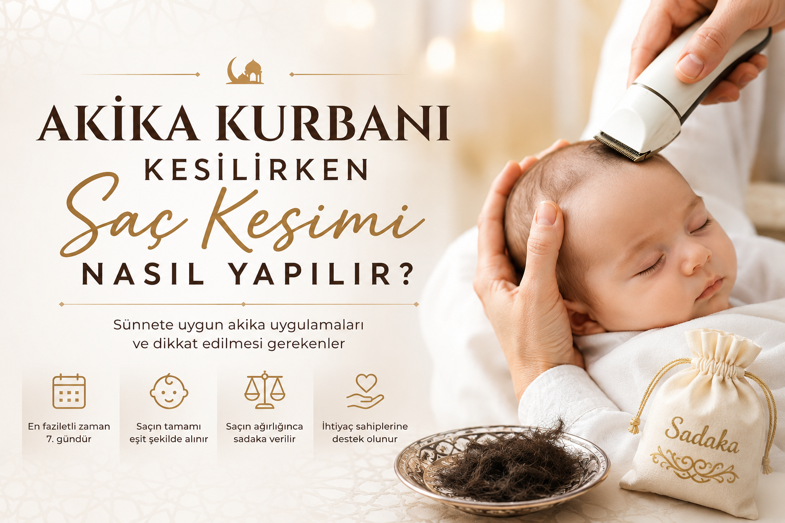 Akika Kurbanı Kesilirken Saç Kesimi Nasıl Yapılır? Diyanet ve Sünnet Işığında Kapsamlı Rehber