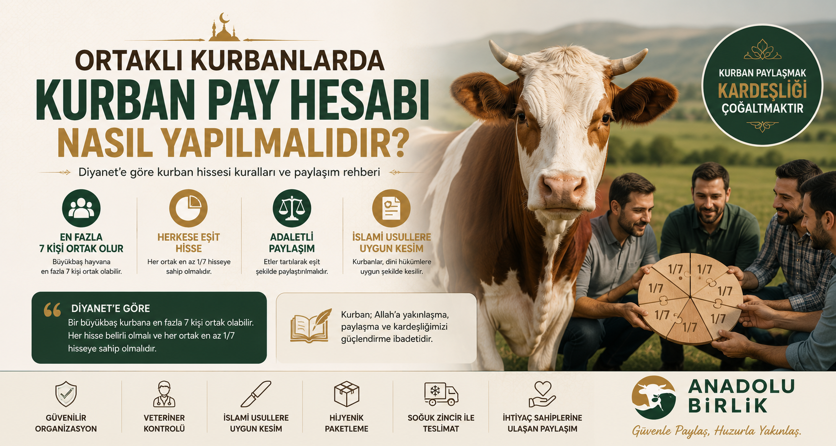 Ortak (Hisseli) Kurban Kesmek Caiz mi? Hisseli Kurbanın Şartları, Hükmü ve Dikkat Edilmesi Gerekenler