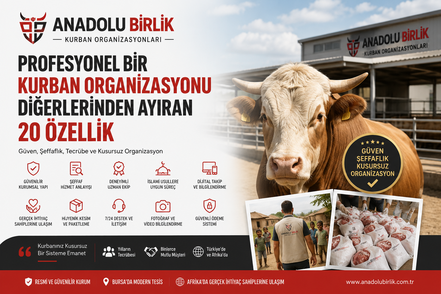 Profesyonel Bir Kurban Organizasyonunu Diğerlerinden Ayıran 20 Özellik