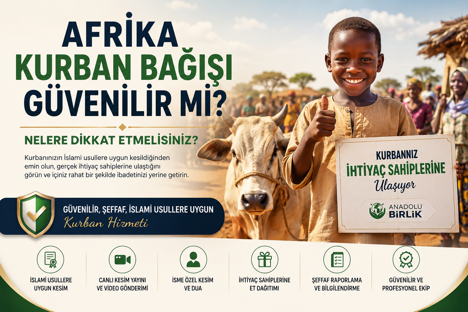 Afrika Kurban Bağışı Güvenilir mi? Nelere Dikkat Etmelisiniz?