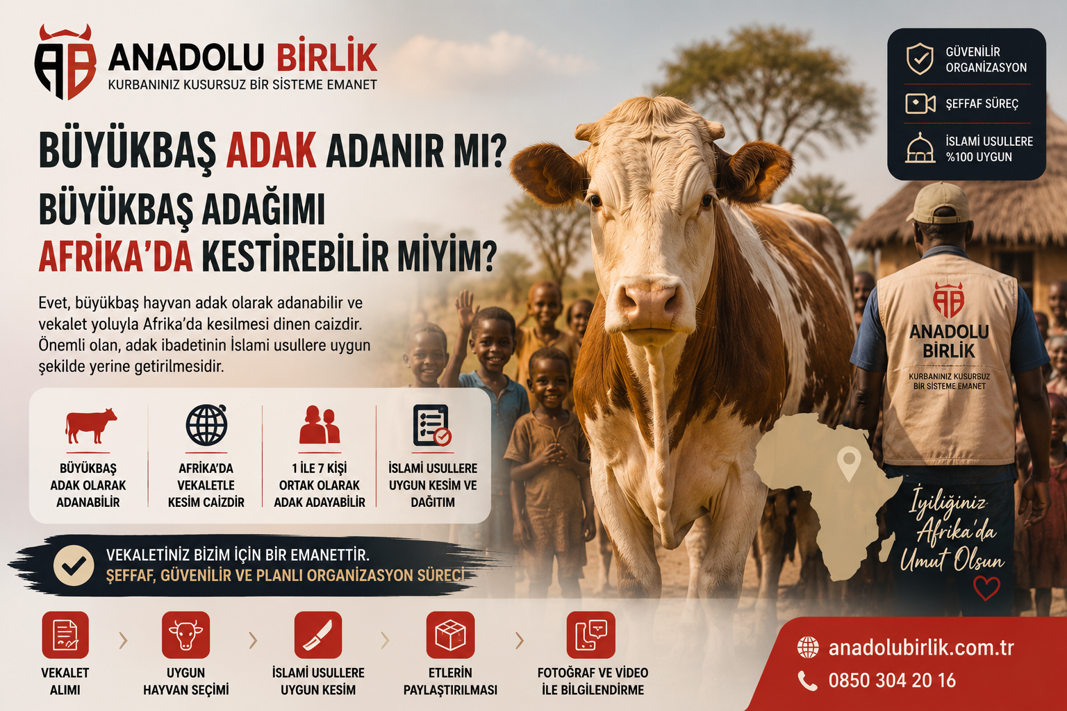 Büyükbaş Adak Adanır mı? Büyükbaş Adağımı Afrika’da Kestirebilir miyim?