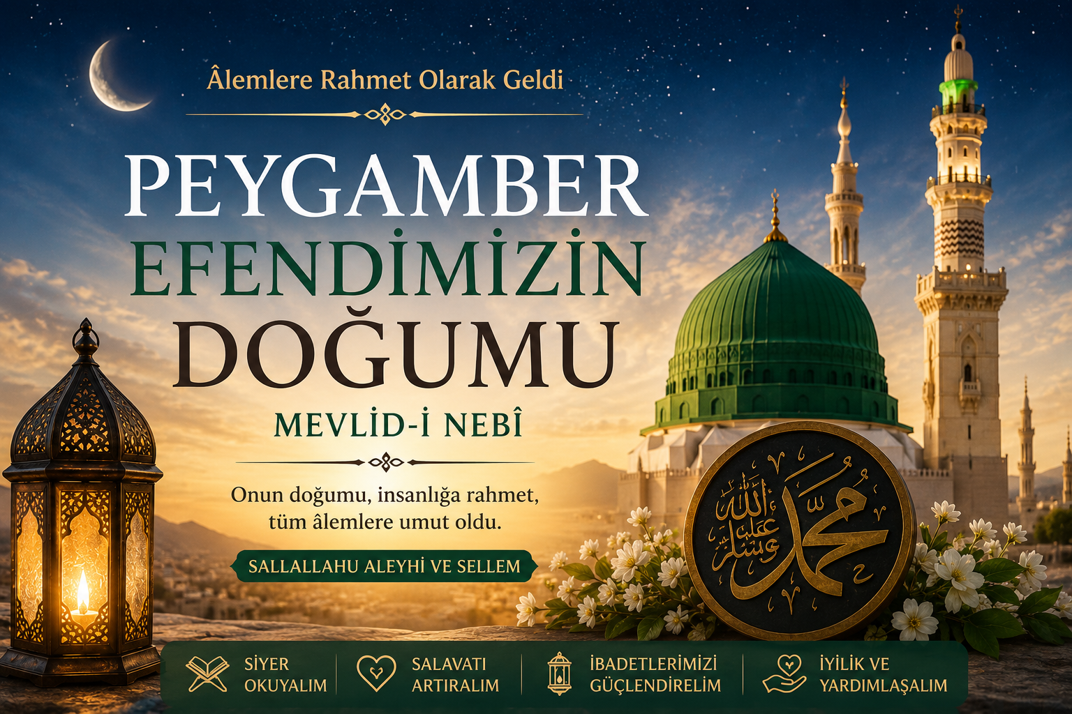 Peygamber Efendimizin Doğumu (Mevlid-i Nebî): Tarihi, Hayatı ve Önemi